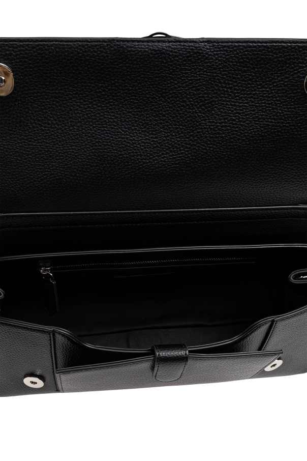 バッグ VivienneWestwoodLondon Bag And Wallet Vivienne Westwood Black Jordan Leather Crossbody Phone Bag